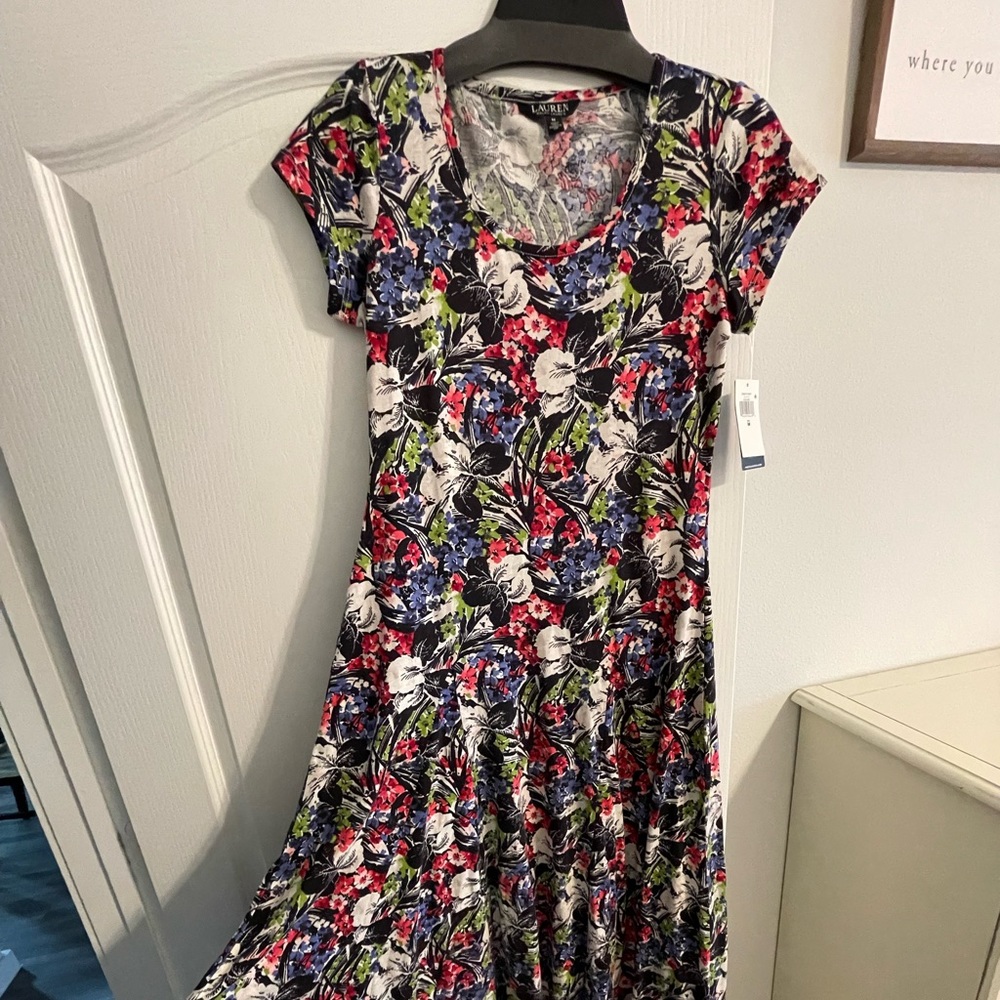 Ralph Lauren floral Jersey Maxi dress